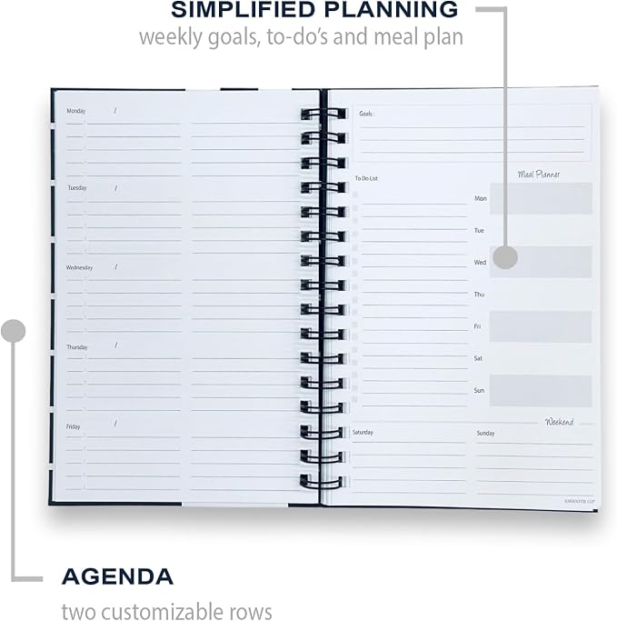 Parent's Planner by Kahootie Co- Weekly Meal Planner and To Do List Organizer - Image 4