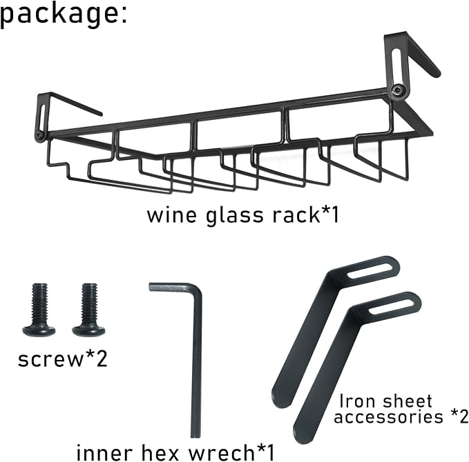 Adjustable Under Cabinet Stemware Holder - Image 5