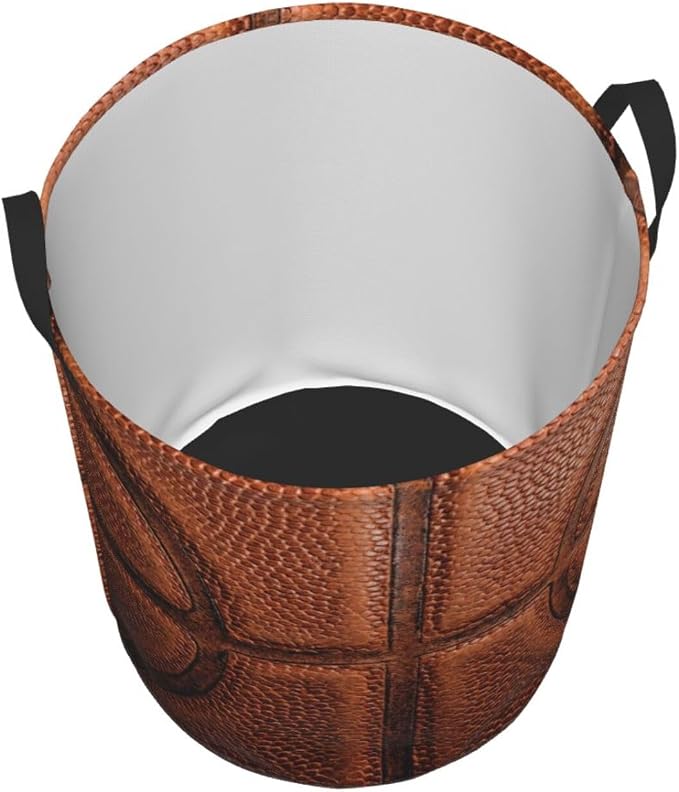 Basketball Texture Pattern Laundry Hamper Bag - Image 2