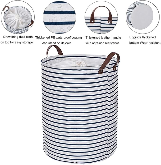 Large Laundry Hamper, Removable Laundry Basket, foldable fabric laundry basket - Image 5