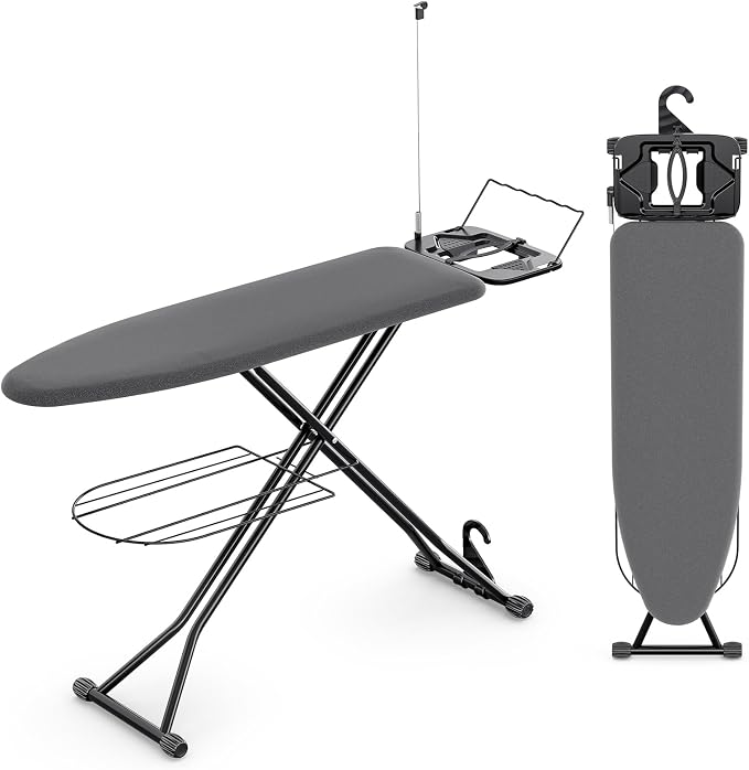 KINGBOARD Ironing Board, Compact Iron Board Full Size by KINGBOARD