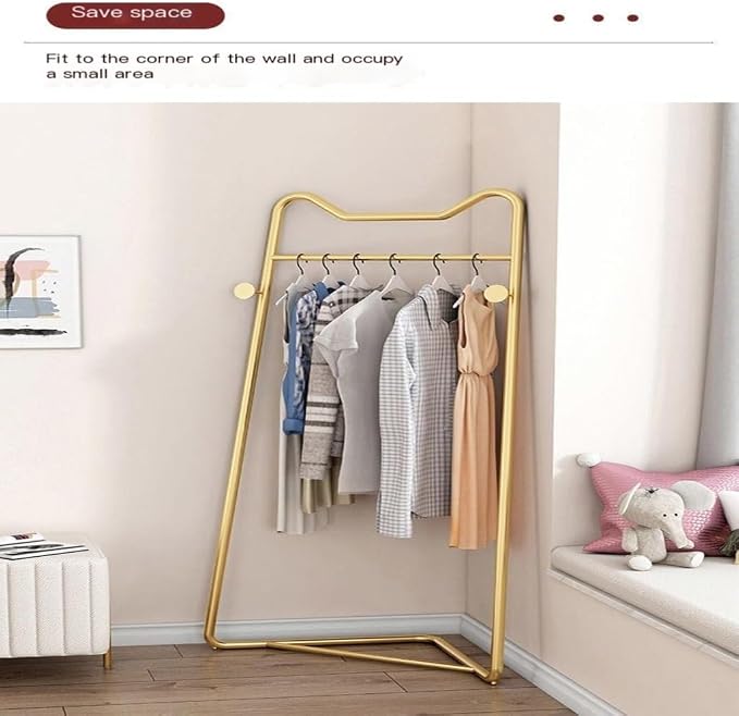 Coat rack Stand Corner Coat Rack Floor-standing Bedroom Corner Clothes Rack - Image 4
