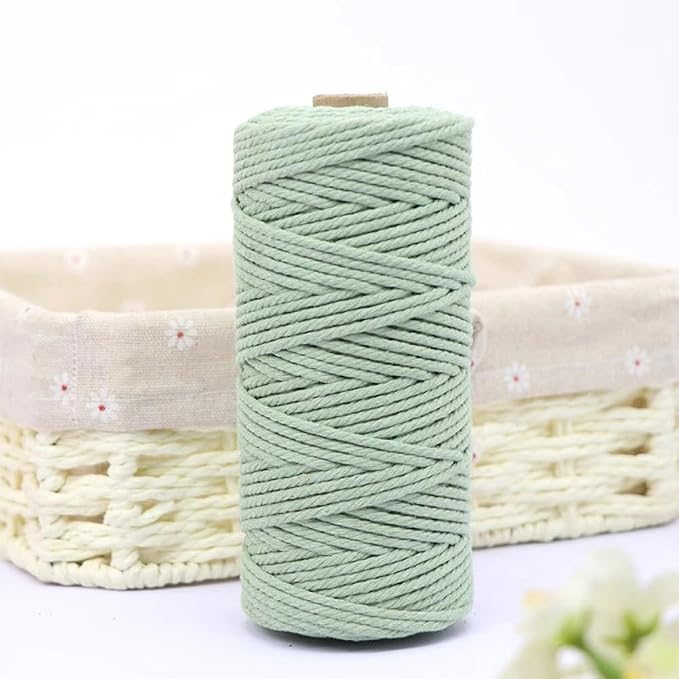 2/3/4mm Twine Cotton Colored Bakers Twine 109Yard Macrame Cord by Unknown