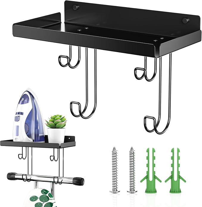 Ironing Board Hanger Wall Mount, Ironing Board Holder - Image 5