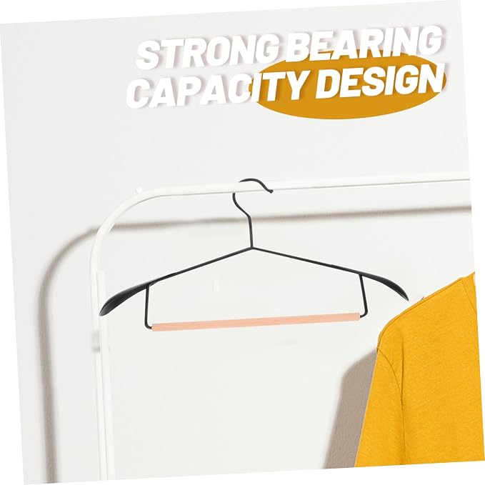 Ciieeo 5pcs Clothes Hanger Sturdy Wide-Shoulder Design - Image 5