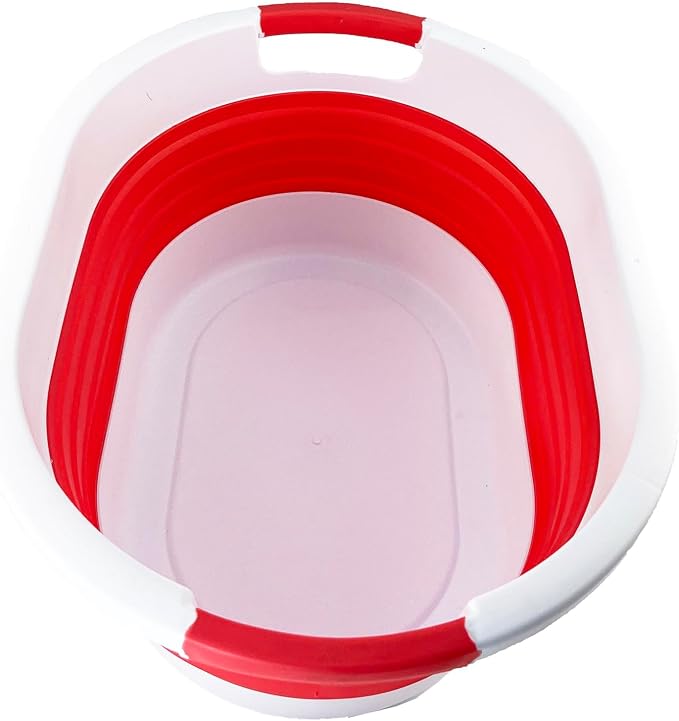 SAMMART 23L Collapsible Plastic Laundry Basket by SAMMART