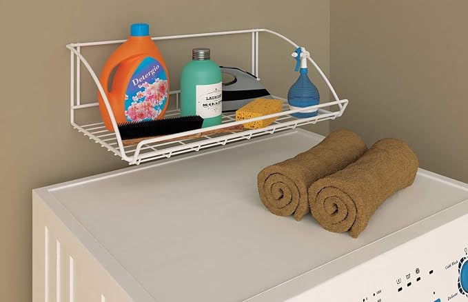 ClosetMaid 8278 18-Inch Wide Laundry Utility Hanger Shelf - Image 6
