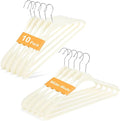 10 Pack Sweater Hangers No Shoulder Bump by GLCON