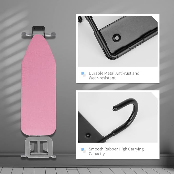 BiJun Ironing Board Hanger Wall Mount, Ironing Board Hanger - Image 4