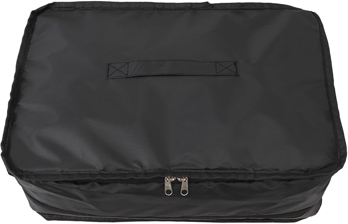 Collapsible 3 Shelf Hanging Travel Closet Organizer, Portable Carry On Bag by KELFEEAO