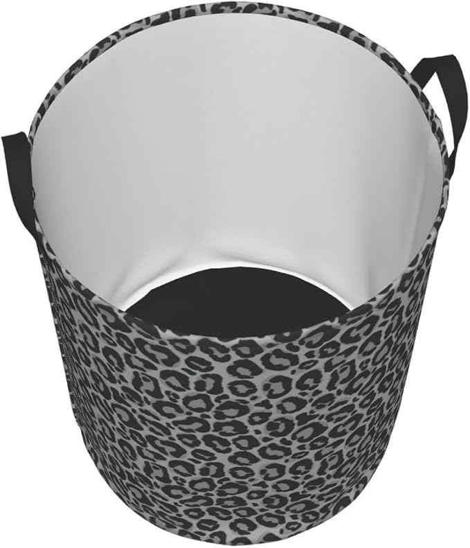 Leopard Cheetah Print Laundry Hamper Bag - Image 2