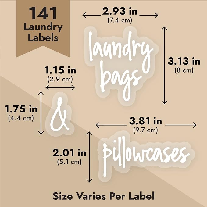 Talented Kitchen Laundry Room Organization Labels - Image 5