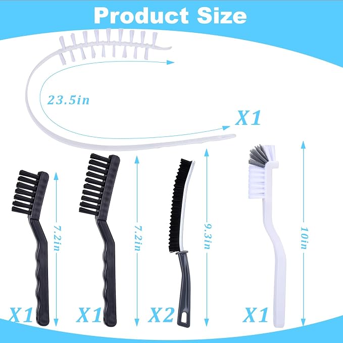 Palksky Washing Machine Cleaning Brush Set, Front Load Washer Machine Cleaner - Image 2