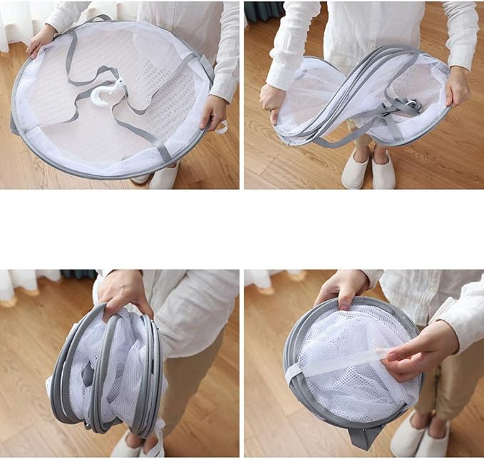 Sweater Hanging Dryer, Foldable Mesh Clothes Hanging Dryer Foldable Drying Rack - Image 6