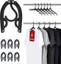 6PCS Travel Hangers for Cruise Foldable Hangers by indistar