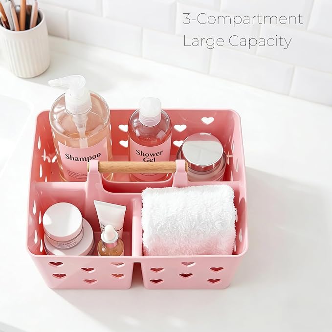 Pink Portable Shower Caddy - Image 5