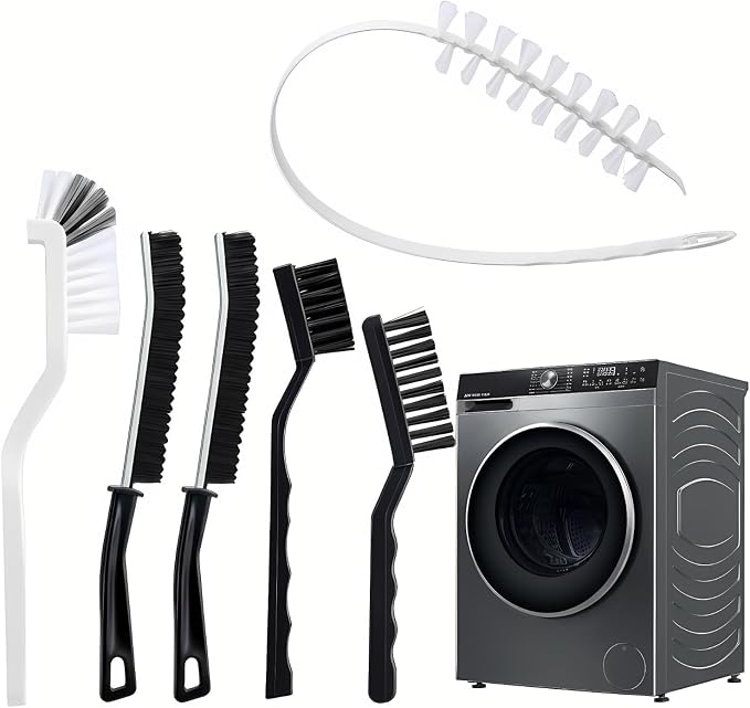 6 Pcs Washing Machine Cleaning Brush Kits, Front Load Washer Cleaner Brushes by Unknown