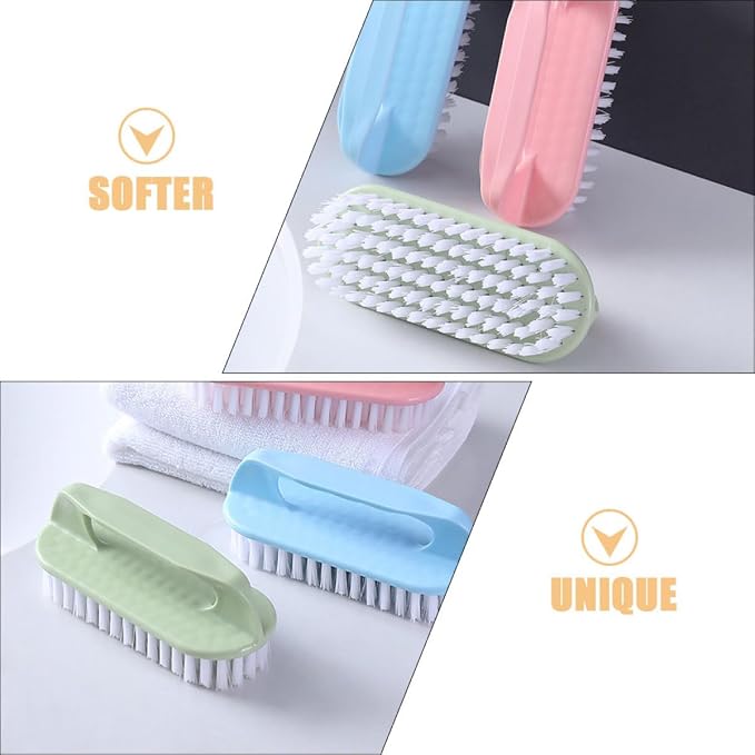 OUNONA 3pcs Soft Bristle Shoe Brush Set - Image 3