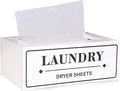 Dryer Sheet Holder Dispenser Container, Space Saving Laundry Room Organization by magicsewingmachine
