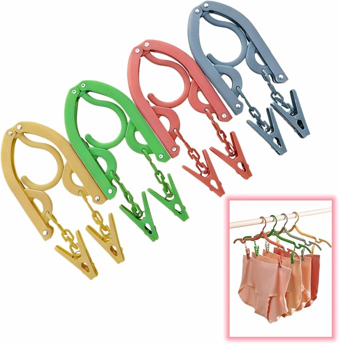 Foldable Hangers 4 Pack by Unknown