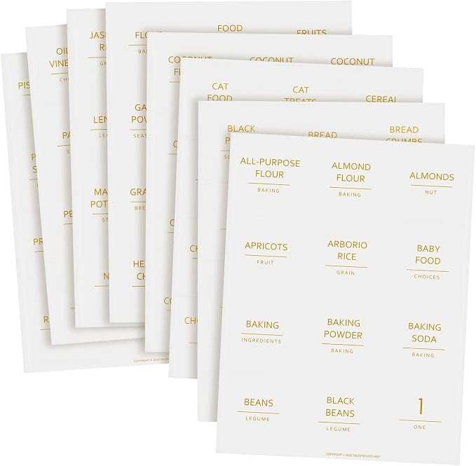 Talented Kitchen Labels for Storage Bins - Image 8