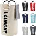 ZEROJETLAG 82L Large Laundry Basket Collapsible Hamper by ZeroJetLag