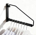 NEWRAIN Folding Clothes Hanger Rack, Wall Mounted Laundry Racks by NEWRAIN