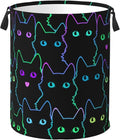 Funny Black Cats Laundry Hamper Bag by Unknown