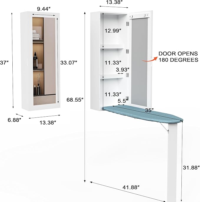 Wall Mounted Ironing Board - Image 2