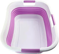 SAMMART 30L Collapsible Plastic Laundry Basket by SAMMART