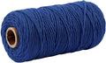 109 Yards 3mm Macrame Cotton Cord 4 Strand Twisted Twine Strings Rope by Zhiheng