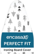 Encasa XO Ironing Board Cover and Pad 49"x18" by EncasaXO