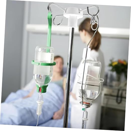 Stainless Steel Hook Infusion Stand Accessory Sturdy Infusion Rack Hanger - Image 3