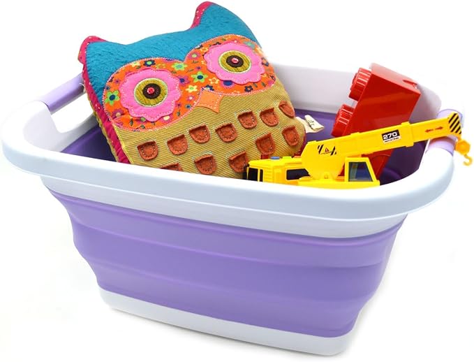SAMMART 25L Collapsible Laundry Basket/Tub - Image 5