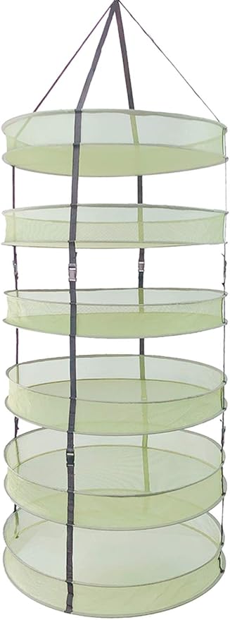 HORTIPOTS Hanging Drying Racks 2 FT Mesh Herb Dryer by IndoorGardenGear
