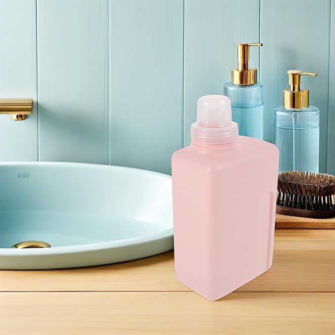 SOIMISS 2pcs Square Laundry Liquid Dispenser Bottles - Image 4