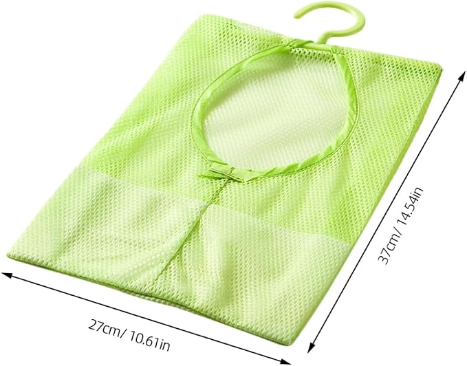 ABOOFAN Hanging Mesh Clothespin Storage Bag Multi-Purpose Organizer - Image 5