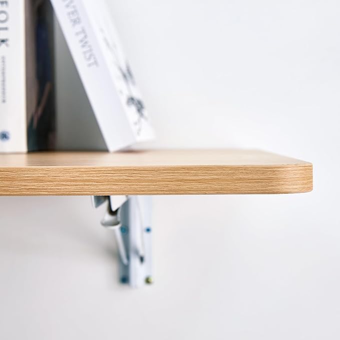 Wall Mounted Folding Desk, Heavy-Duty 14-Gauge Steel Fold Down Table - Image 9
