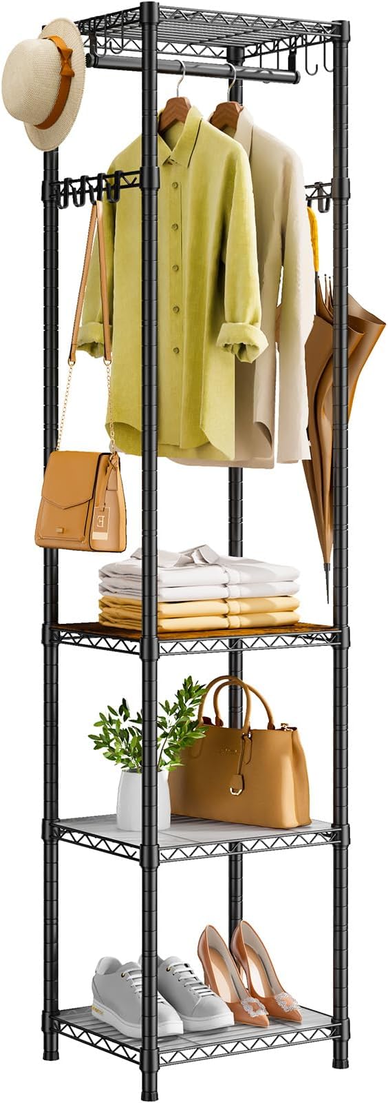 R1 Clothes Rack Heavy Duty, Clothing Racks by Roxibelt