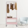 DYRABREST Simple Design 2-In 1 Garment Rack by DYRABREST
