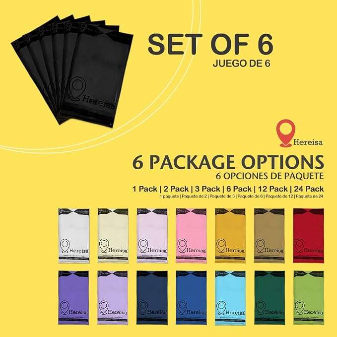 Black 6 Pack Plastic Table Cloth 54" x 108", Disposable Tablecloths Rectangle - Image 7