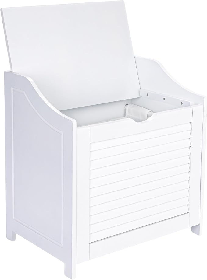 Household Essentials Single Load Hamper Cabinet Seat - Image 3