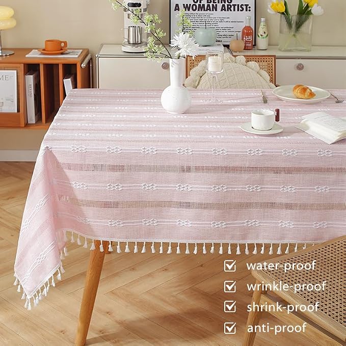 Pahajim Striped Tablecloth Rectangle - Image 5
