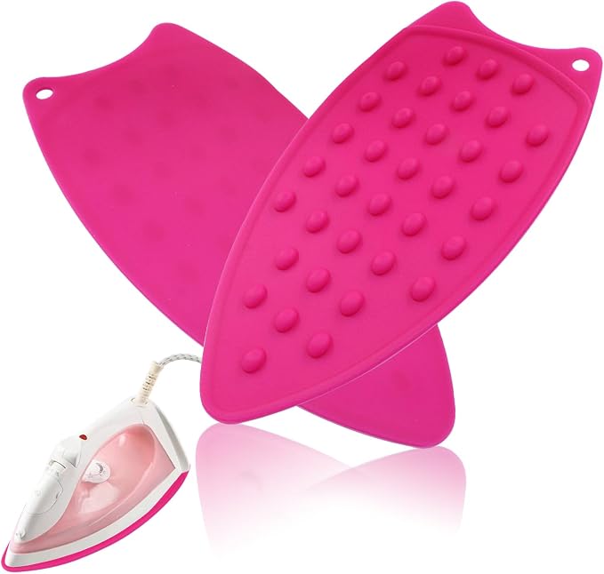 2 Pcs Silicone Iron Rest Pads Mat Iron Hot Heat Resistant Protective Pads - Image 5