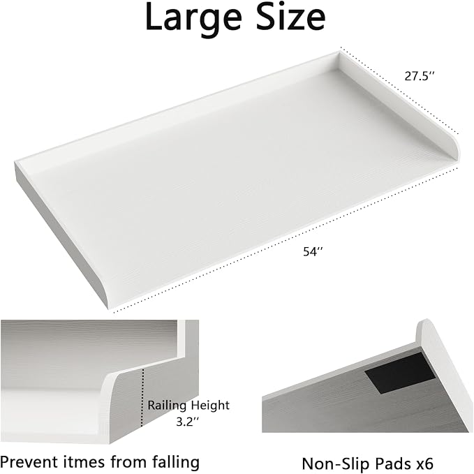 Fabuday Wood Washer Dryer Countertop - Image 2