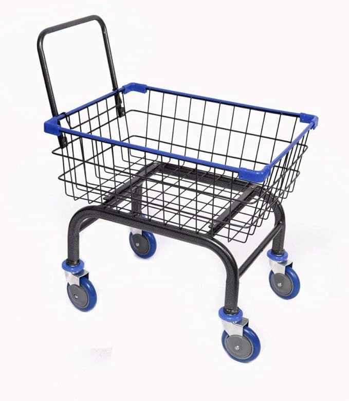 Heavy Duty Laundry and Grocery 1.8 Bushel Cart by Unknown