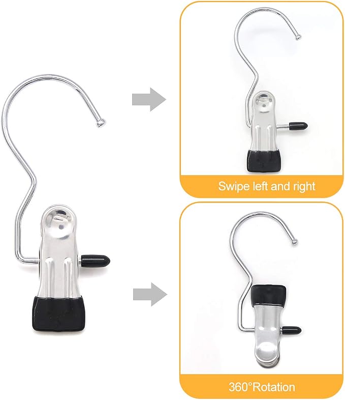 Coideal Boot Hangers Laundry Hanging Hooks Clips - Image 5