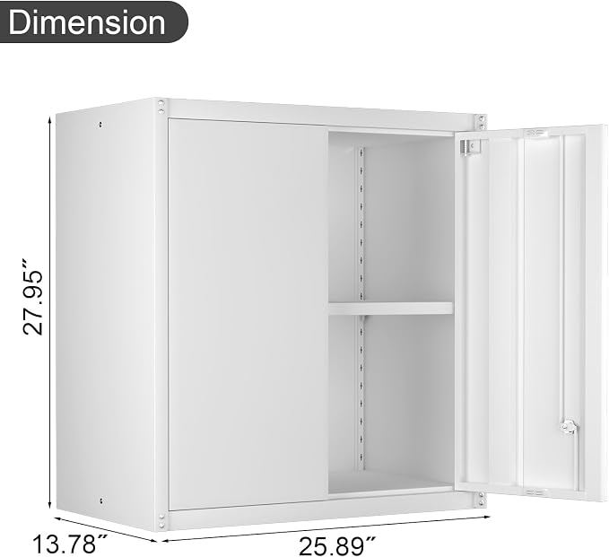 Wall Cabinet, Metal Wall Cabinet - Image 3