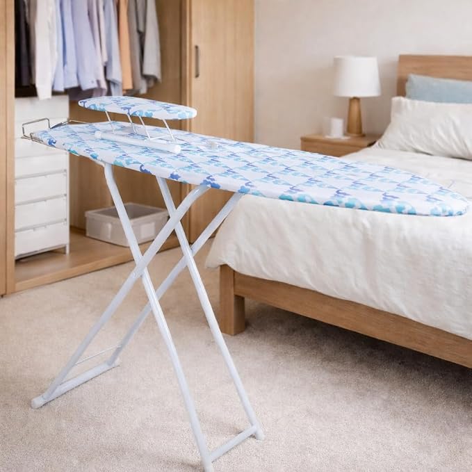 42 Inch Foldable Ironing Board, Full-Size Household Ironing Board, by Wilitto