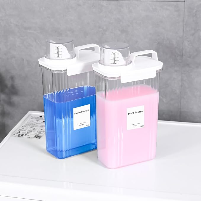 94 OZ Laundry Detergent Dispenser, Laundry Soap Dispenser, Fabric Softener - Image 5